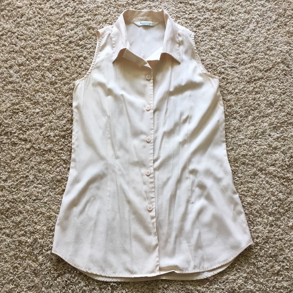 Cream sleeveless shirt Bossini Ladiee